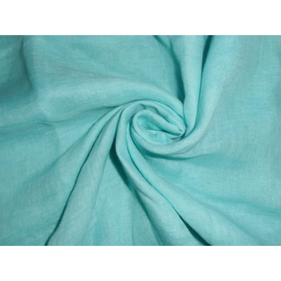 thin 26 momme sky blue pure linen fabric 59quot; wide