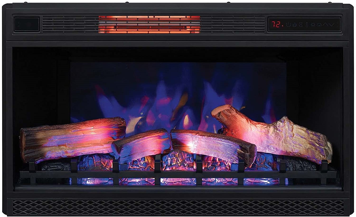 ClassicFlame 23-in 3D Spectrafire Plus Infrared Electric Fireplace Insert -  23II042FGL - Walmart.com