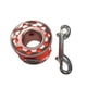 thumbnail image 1 of Naiovety Carrete profesional de buceo en cuevas, cuerda plana para deportes acuáticos, carrete de línea de bobinado de aluminio portátil, accesorio de Deportes acuáticos Oro rosa de 15 m Naiovety OD021054-05, 1 of 6