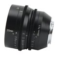 thumbnail image 4 of Lente cinematográfica de enfoque manual, lente de cine 7Artisans Lente de cámara con montura de 35 mm Lente de cámaras con montura Sony E Ultra sensible, 4 of 12