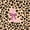 Orange, variant on Manfei Leopard Print Initial A Shower Curtain 72Wx72L,Dreamy Bow Bathroom Curtain,Peach