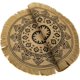 thumbnail image 5 of Juego de 4 manteles individuales redondos, cena moderna de invierno, mesa redonda bohemia trenzada de color Beige y manteles individuales circulares de otoño con borlas bohemias, 5 of 5