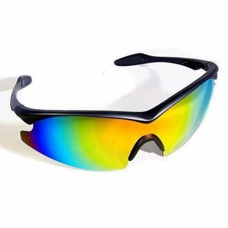Bell + Howell Tac Glasses Military Style Sunglasses that Reduce Glare, with Rainbow Lens, As Seen on (Best Anti Glare Glasses In India)