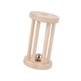 thumbnail image 2 of Lipstore Baby Roller Rattle Wood Toys Rattles with Bells Smooth Surface Infant Roller Toy B, 2 of 8