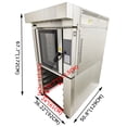 thumbnail image 2 of Five-Disc Rotary Oven Vertical Movable Commercial Full-Automatic Intelligent Hot Air Circulation 220V, 2 of 18