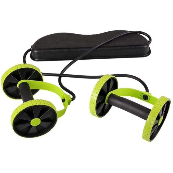 Roller Wheel Fitness Abdominal,Wheel Roller Slimming Muscle Trainer Workout Tool Resistance Band, Multi-Function ABS Fitness Equipment for Home Gym