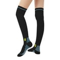 thumbnail image 2 of Bibifish Mens And Womens Over The Knee Compression Socks Solid Color Soft Comfy Sports Jump Leg Support Compression Socks For Adults, 2 of 3