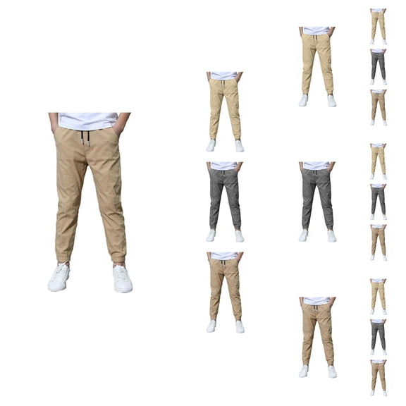 Boys Fashion Boys Pants Linen Trousers for Summer Lightweight Loose Fit Casual Long Ideal for Outdoor Play Wear