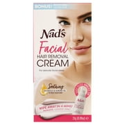 Nads Facial Hair Removal Cream for Painless Hair Removal, Sensitive Skin