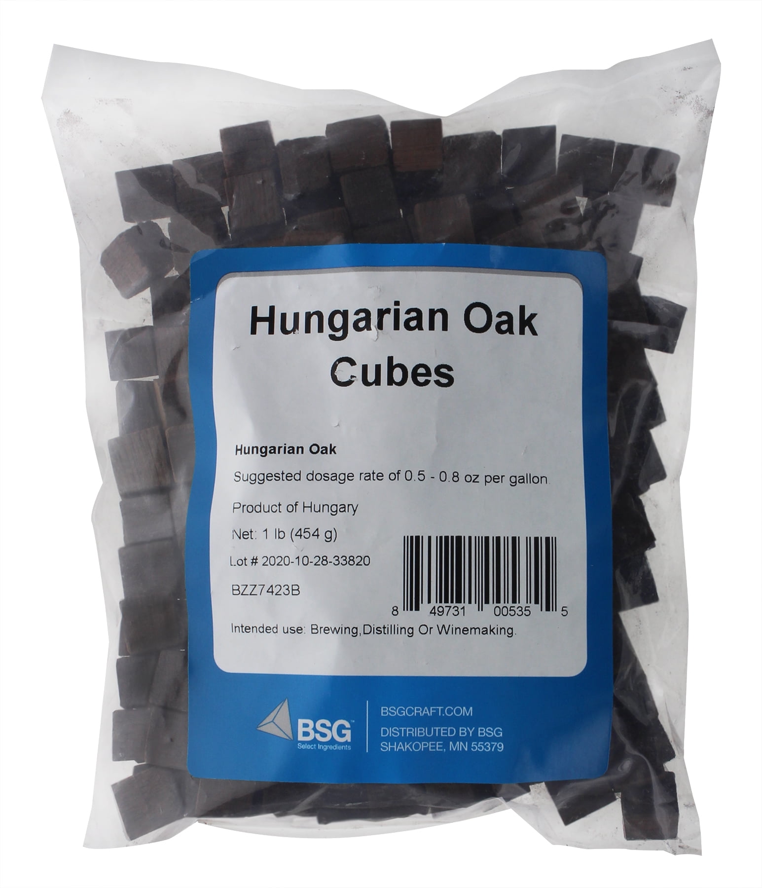 Hungarian Oak Cubes Medium Toast -1 Pound