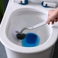 thumbnail image 3 of Riapawel Slim Compact Bathroom Toilet Bowl Brush for Bathroom- Toilet Brush Sturdy, Deep Cleaning, 3 of 6