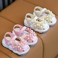 thumbnail image 5 of Ymyiu Little Girl Sandals Kids Girls Boys Sandals with Cork Footbed Adjustable Strap Toddler Casual Slides Sandals Open Toes Flat Size 8.5 (Beige,Toddler 8.5), 5 of 6