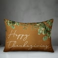 thumbnail image 3 of Creative Products Happy Thanksgiving Eucalyptus 14x20 Spun Poly Pillow, 3 of 3