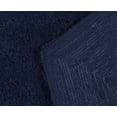 thumbnail image 4 of Home Weavers Waterford Collection 100% Cotton Non-Slip Bathroom Rug Set Machine Washable Bath Rug-21"x34", Bathroom Rug- 24"x40", Navy Color 2 Piece Bath Rug set, 4 of 8