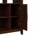 thumbnail image 3 of Bush Furniture Key West Tall TV Stand for 55 Inch TV with Bookcases by  Bing Cherry Cherry Finish, 3 of 7