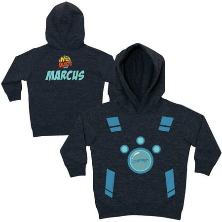 Personalized Wild Kratts Blue Creature Power Charcoal Toddler Boy