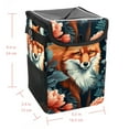 thumbnail image 5 of Fox Mini Trash Can Car Garbage Can Car Trash Can - Foldable with Lid, Leak-Proof, Hanging Storage Bag, 5 of 6