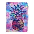 thumbnail image 3 of Samsung Galaxy Tab A 7.0 inch 2016 Tablet SM-T280/T285 Case, Dteck Cute Pattern PU Leather Flip Folio Stand Wallet Case Cover Built-in Card Slots, Pineapple, 3 of 7