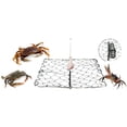 thumbnail image 6 of AirFly Foldable Castable Crab Trap - Crab Hawk & Crab Jaw Star Trap with Bait Clip - Portable Fishing Rod Crab Pot for Blue Crabs & Dungeness - Designed in USA (1 Trap, Base), 6 of 8