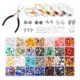 thumbnail image 1 of Cuentas de piedras preciosas sueltas a granel para hacer pulseras, joyas y decoración del hogar. Juego de cuentas 1, 1 of 9