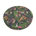 thumbnail image 1 of Balery Forest Animals And Plants Fundas de asiento para taburete de bar redondo de tela de terciopelo ajustables que protegen de arañazos y manchas para sillas de 14 a 17 pulgadas.-14 inch, 1 of 7