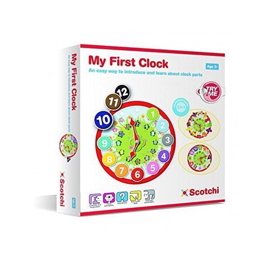 Scotchi by Happy Kidz My First Clock Kids Game