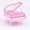 thumbnail image 2 of Mini piano rosa con bailarina giratoria, ABS, 155 g, 2 of 2