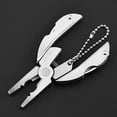 thumbnail image 4 of Visland Pinces Multi-Outils Pliantes en Acier Inoxydable Outils de Poche Multi-Usages en Métal Robuste Pinces Portables pour Pêche en Plein Air Camping Randonnée Pinces Pliables, 4 of 8