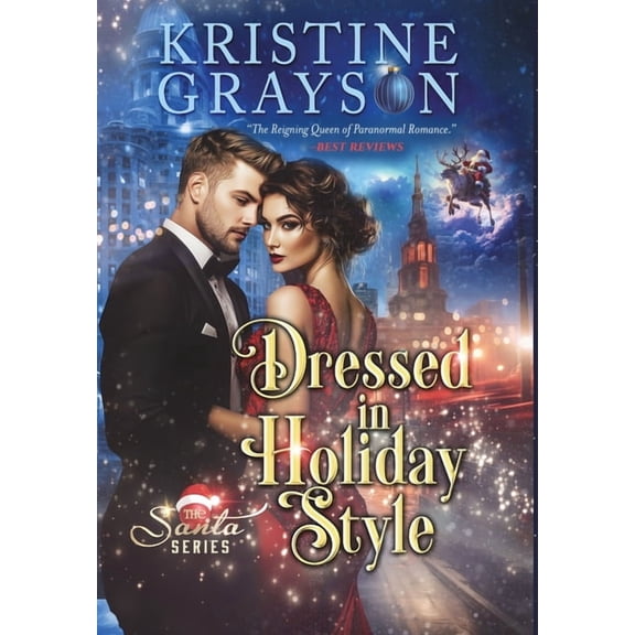 Santa Dressed in Holiday Style, (Hardcover)