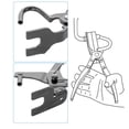 thumbnail image 2 of Sistema de escape resistente Kenally herramienta de suspensión de silenciador para bricolaje, 2 of 6