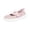 Pink, variant on Women Mary Jane Shoes Slip On Walking Flats Comfortable Dressy Knit Washable Casual Nurse Shoe with Arch Support