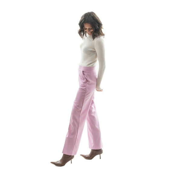 Pull On Waistband Classic Wide Leg Pant