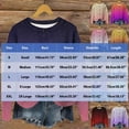 thumbnail image 3 of XPMWRP Women's Gradient Color Knitted Jacket Long Sleeve Button Down Casual Coats Fall Winter Trendy Loose Jacket Blue L, 3 of 4