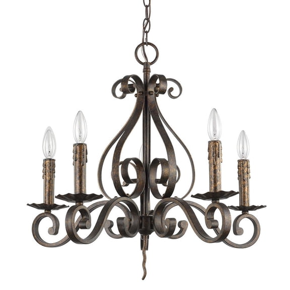 Acclaim Lighting - Lydia - Five Light Pendant in Classic Style - 24 Inches Wide