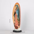 thumbnail image 3 of Estatua católica de Nuestra Señora de Guadalupe de la Columbia Británica de 37,5 cm de altura pintada a mano, 3 of 7