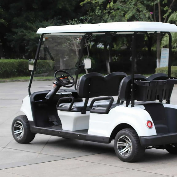 Worgeous 1 Set of Replaceable Golfs Cart Mirrors Clear Side Mirrors Professional Rearview Mirrors