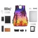 thumbnail image 4 of Balery Palm Trees at Sunset Mochila Ligera para Hombres y Mujeres – Resistente y Impermeable, Ideal para la Escuela, el Trabajo, los Viajes y el Uso Diario, 4 of 7