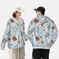 thumbnail image 6 of Fotbe Sea Turtle Men's Women's UPF 50+ Sun Protection Jacket Hooded Cooling Shirt with Pockets Hiking Outdoor Performance-Large, 6 of 9