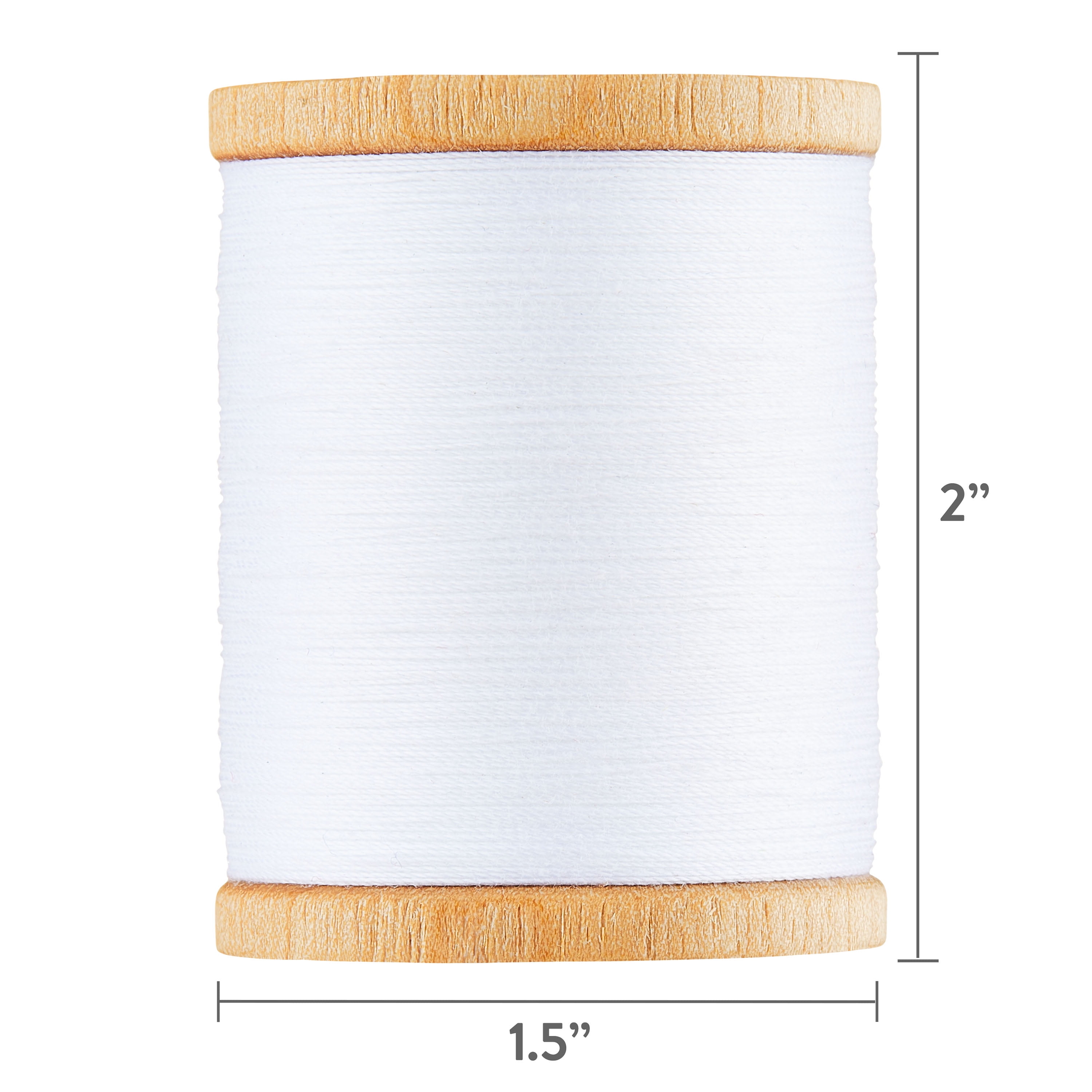 Hello Hobby Organic Cotton All Purpose Sewing Thread, 300
