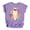 Purple Shirt, variant on Groovy Ghost Halloween Shirt for Baby and Toddler Youth Girls Mauve Shirt 3T
