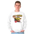 thumbnail image 5 of Retro Old School Arcade Game PACMAN Sweatshirt for Men or Women Brisco Brands X, 5 of 6