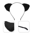 thumbnail image 2 of Linda diadema con orejas de gato para lavarse la cara, diadema para el cuidado de la piel, diadema con orejas de gato, diadema facial para mujeres, diadema de spa para lavarse la cara, 2 of 5