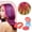 Red, variant on Hair Coloring Products Hair Dye Powder Monochrome Hair Dye Powder Hair Dye Stick Highlights 8 Color Hair Dye Pen, Hair Coloring Products for Women
