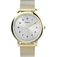 thumbnail image 1 of Timex Gallery Norway 34mm Gold Mesh Ladies Watch, 1 of 2