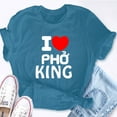thumbnail image 5 of EcoLoom I Heart Pho King Short Sleeve Unisex T Shirt, 5 of 6