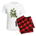 thumbnail image 5 of CafePress - Celtic Dragon 2 Women's Light Pajamas - Women's Short Sleeve Print T-Shirt and Pants Light Cotton Pajama Set, 5 of 7