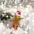 thumbnail image 2 of FOAUUH Christmas Decoration, 2D Acrylic Hanging Ornament Christmas Tree Decorations Pendants, 2023 Merry Funny Doll Ornaments for Christmas Tree Decors, 2 of 4