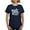 Navy, variant on - Crazy Sheep Lady T Shirt - Women's Traditional Fit Dark T-Shirt