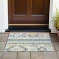 thumbnail image 6 of Addison Rugs Chantille Indoor/Outdoor Transitional Aztec Silver Washable Rectangle Rug, 1'8" x 2'6", 6 of 6