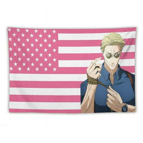 Gojo Satoru Jujutsu Kaisen wall tapestry poster for college dorm cave bedroom living room office party decoration gift